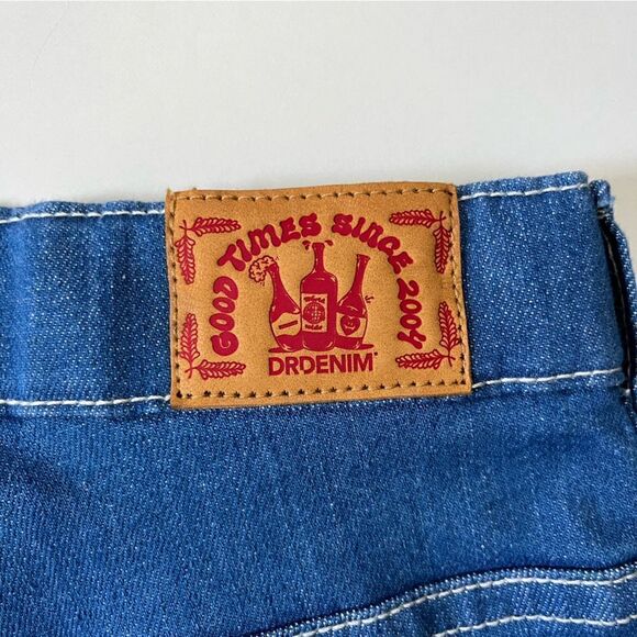 Dr.Denim Moxy Straight Jeans - Less Blue Rinse 26 Tall - Picture 5 of 11